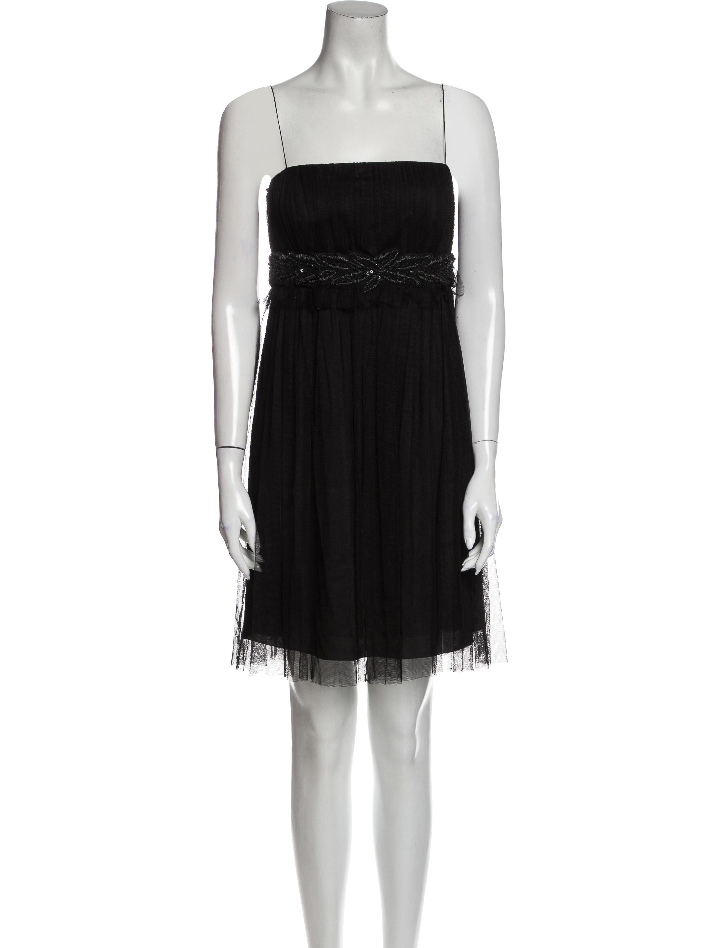 Andrew Gn Silk Mini Dress