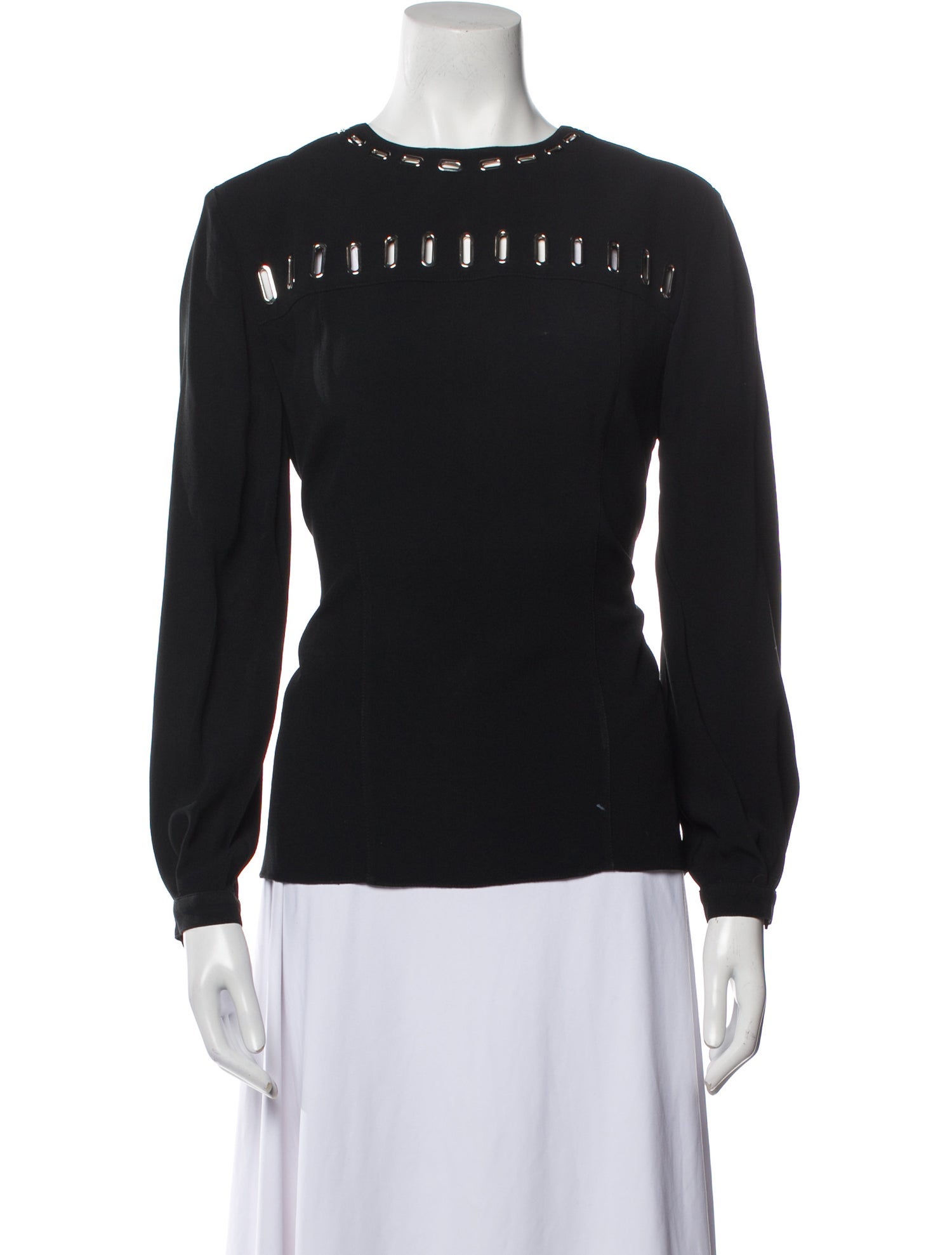 Andrew Gn Graphic Print Crew Neck Sweatshirt