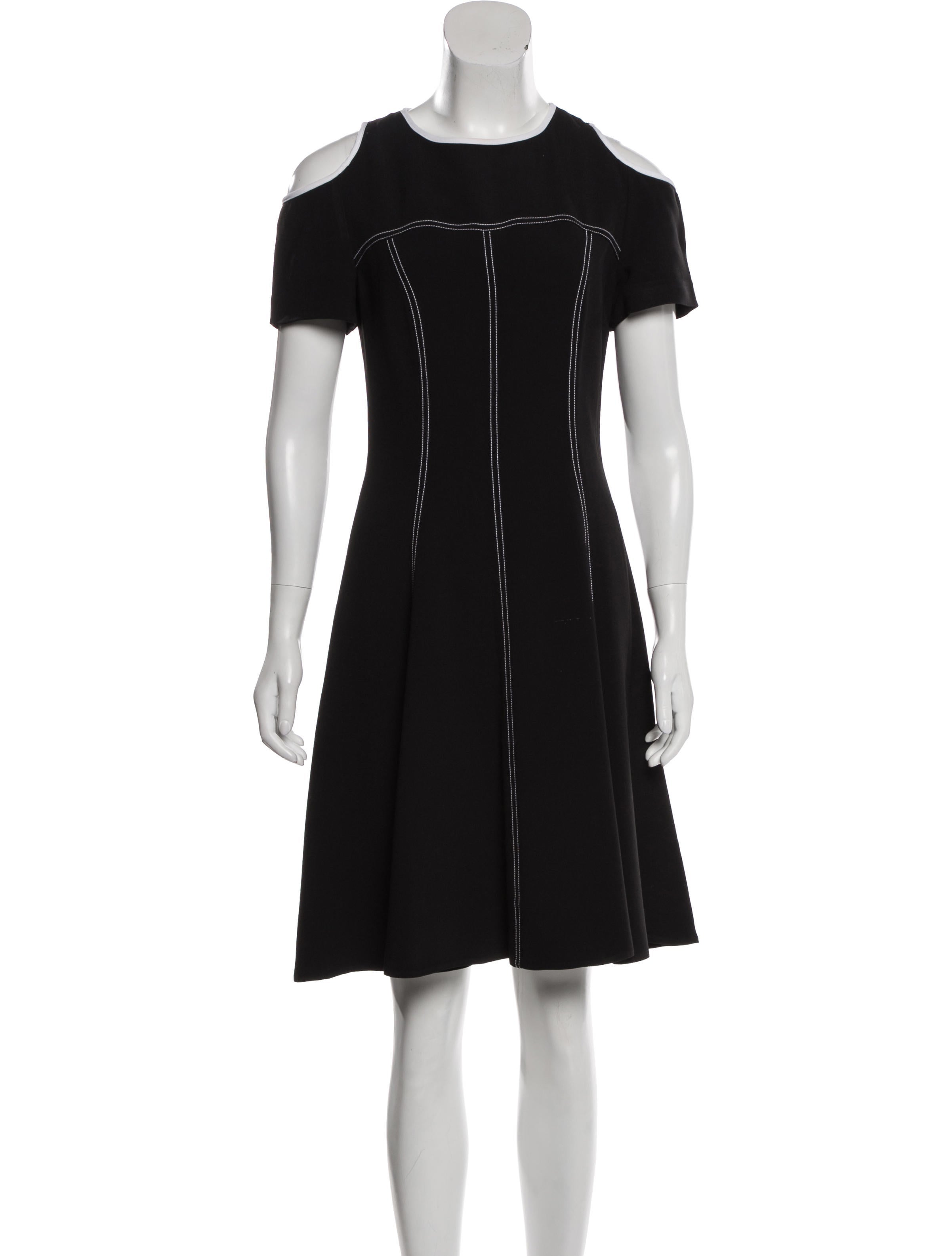 Andrew Gn Flared Knee-Length Dress