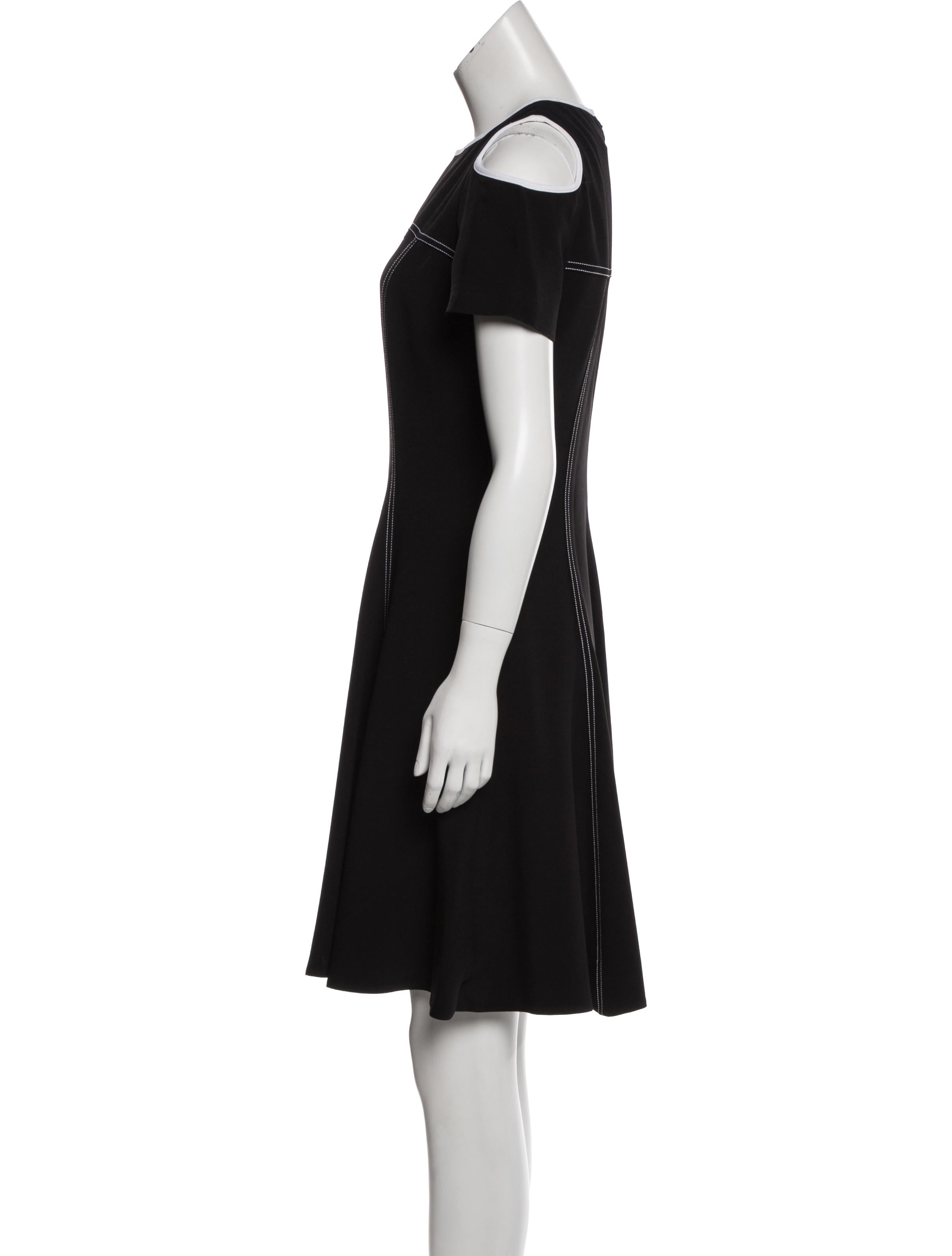 Andrew Gn Flared Knee-Length Dress