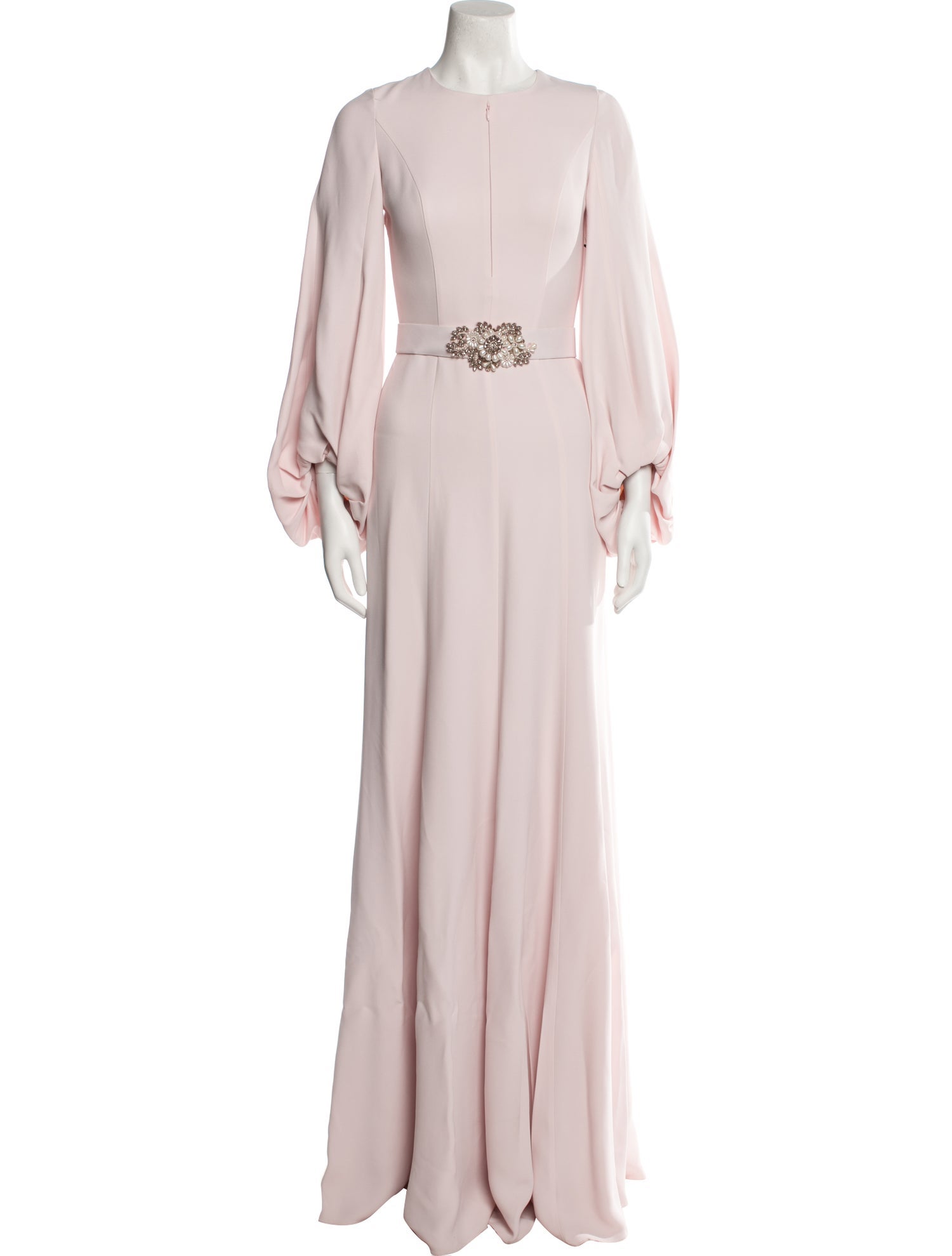 andrew gn dress pink Andrew Gn Collared Midi Dress in Pink