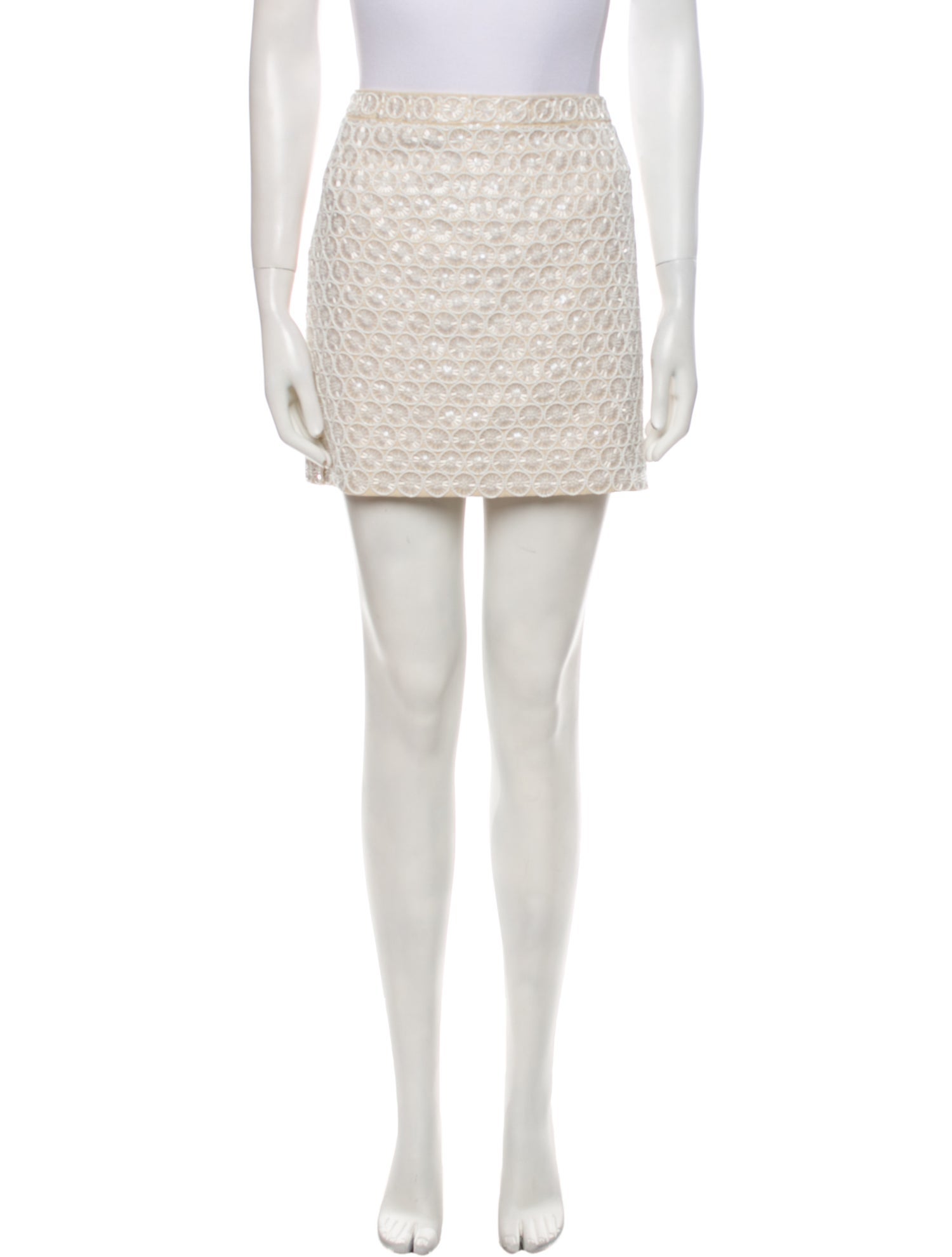 Andrew Gn Linen Mini Skirt