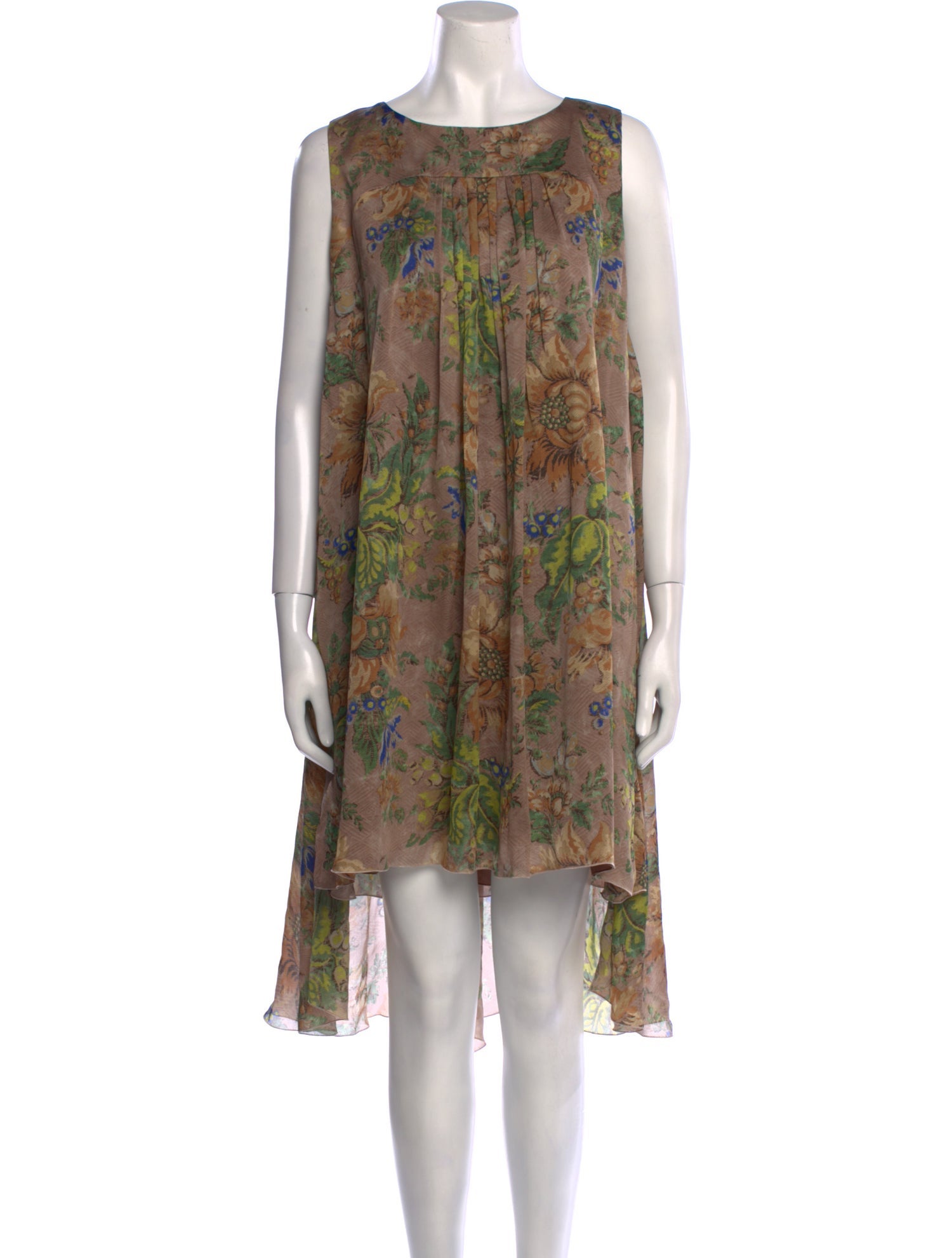 Andrew Gn Silk Midi Length Dress