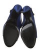 Andrew Gn Satin Slingback Sandals
