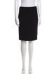 Andrew Gn Wool Knee-Length Skirt