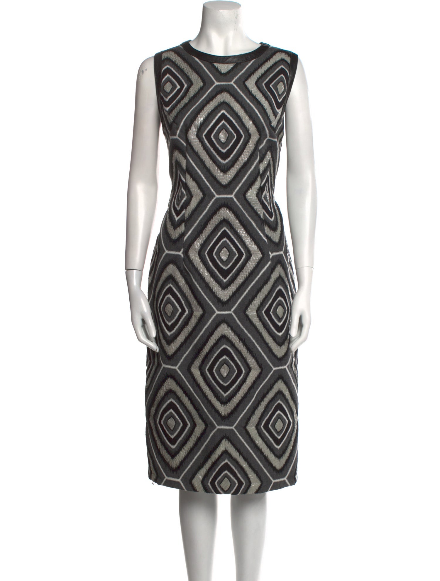 Andrew Gn Wool Midi Length Dress