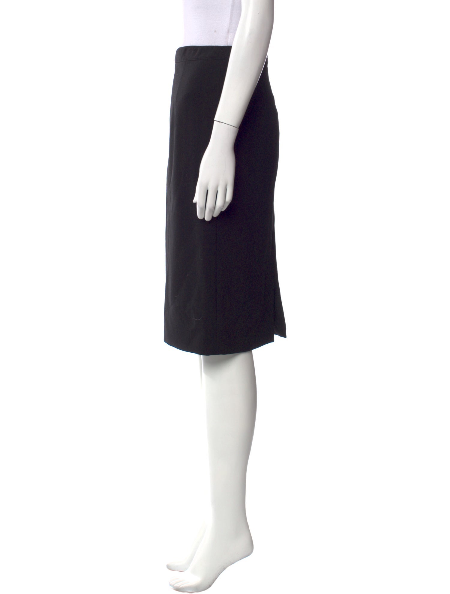 Andrew Gn Virgin Wool Knee-Length Skirt