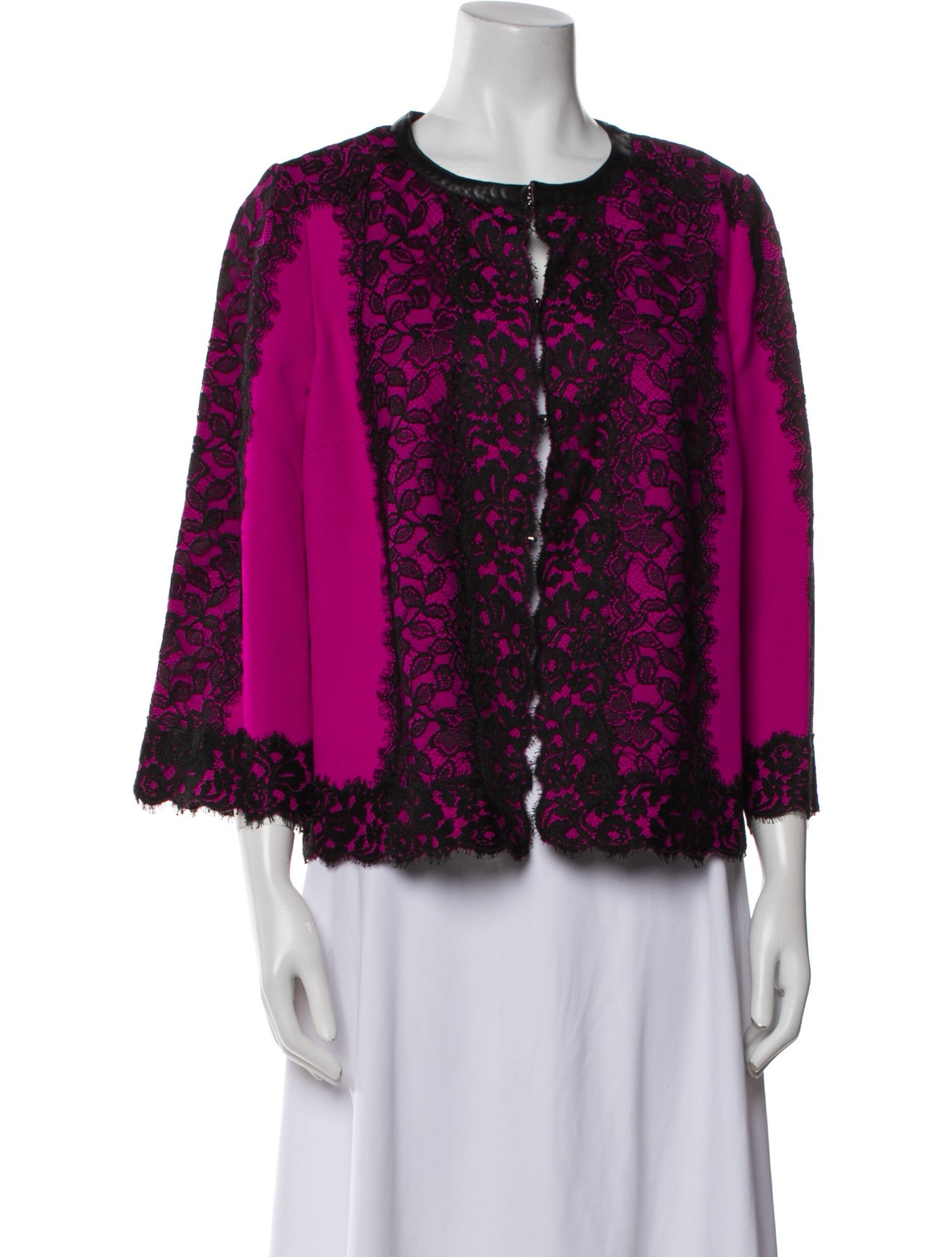 Andrew Gn Tweed Pattern Jacket