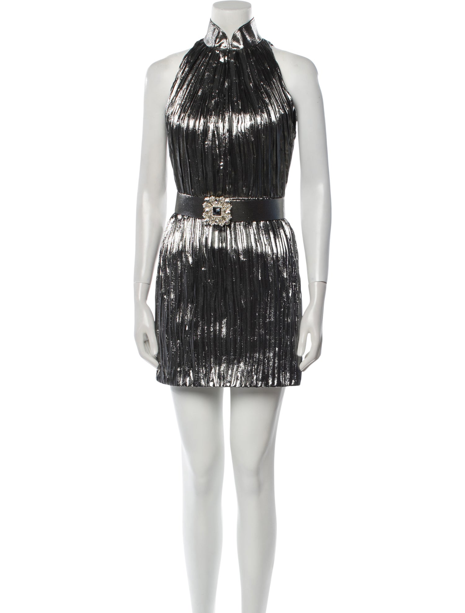 Andrew Gn Silk Mini Dress w/ Tags
