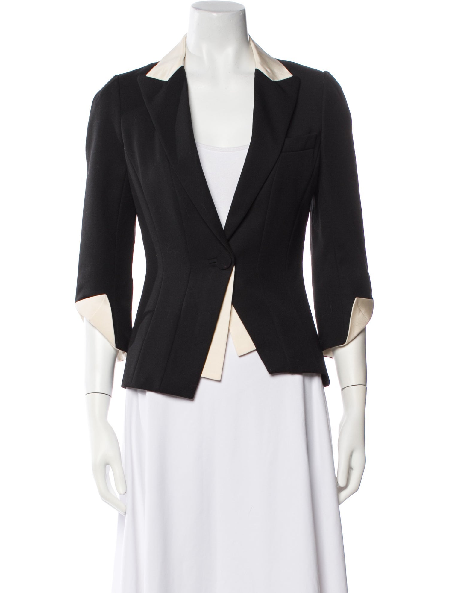 Andrew Gn Virgin Wool Blazer
