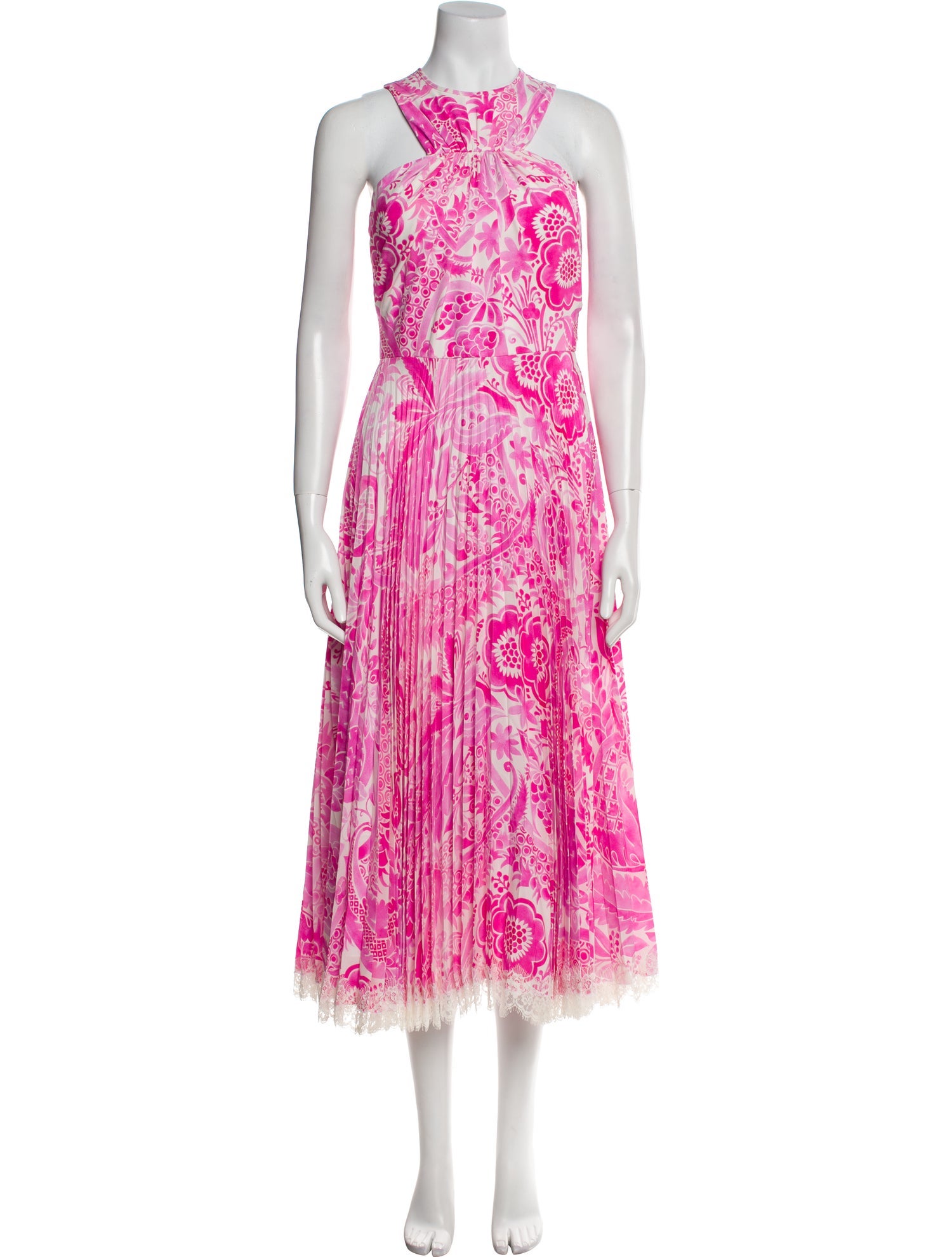 Andrew Gn Silk Long Dress