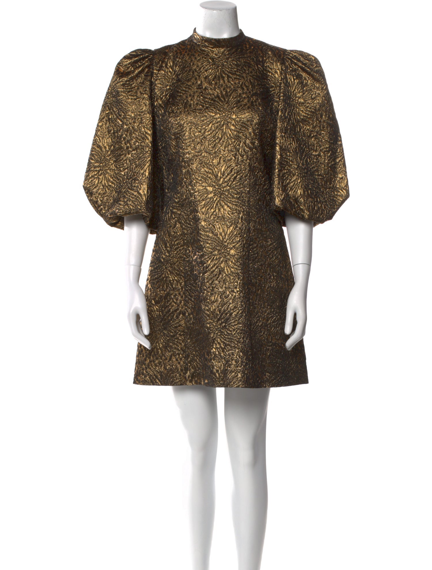 Andrew Gn Printed Mini Dress