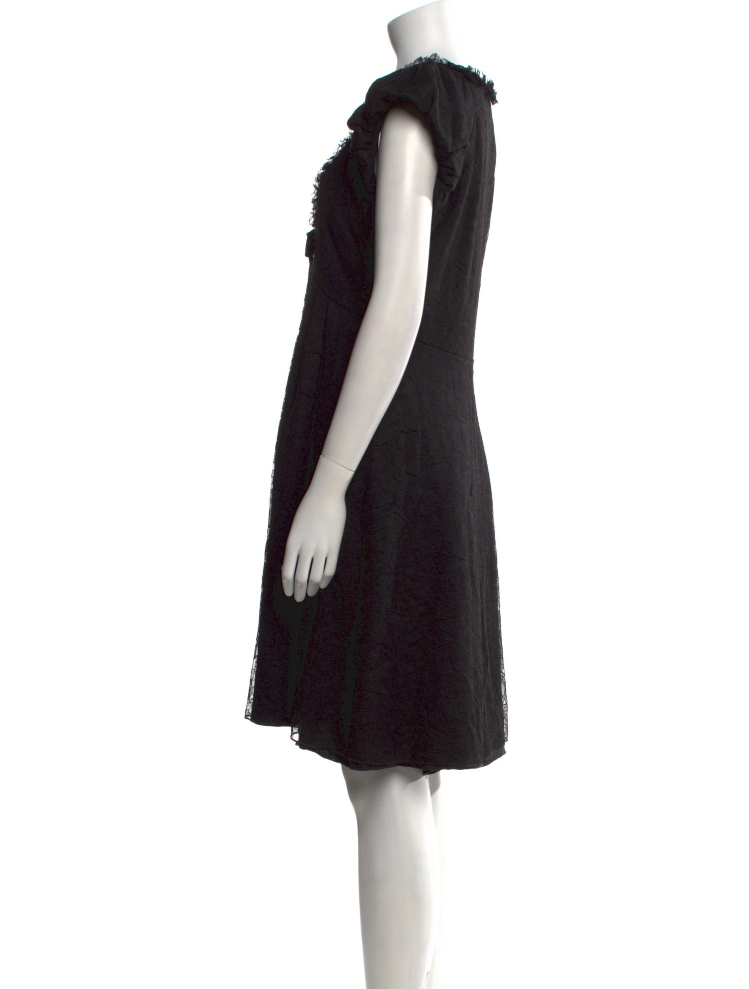Andrew Gn Wool Knee-Length Dress