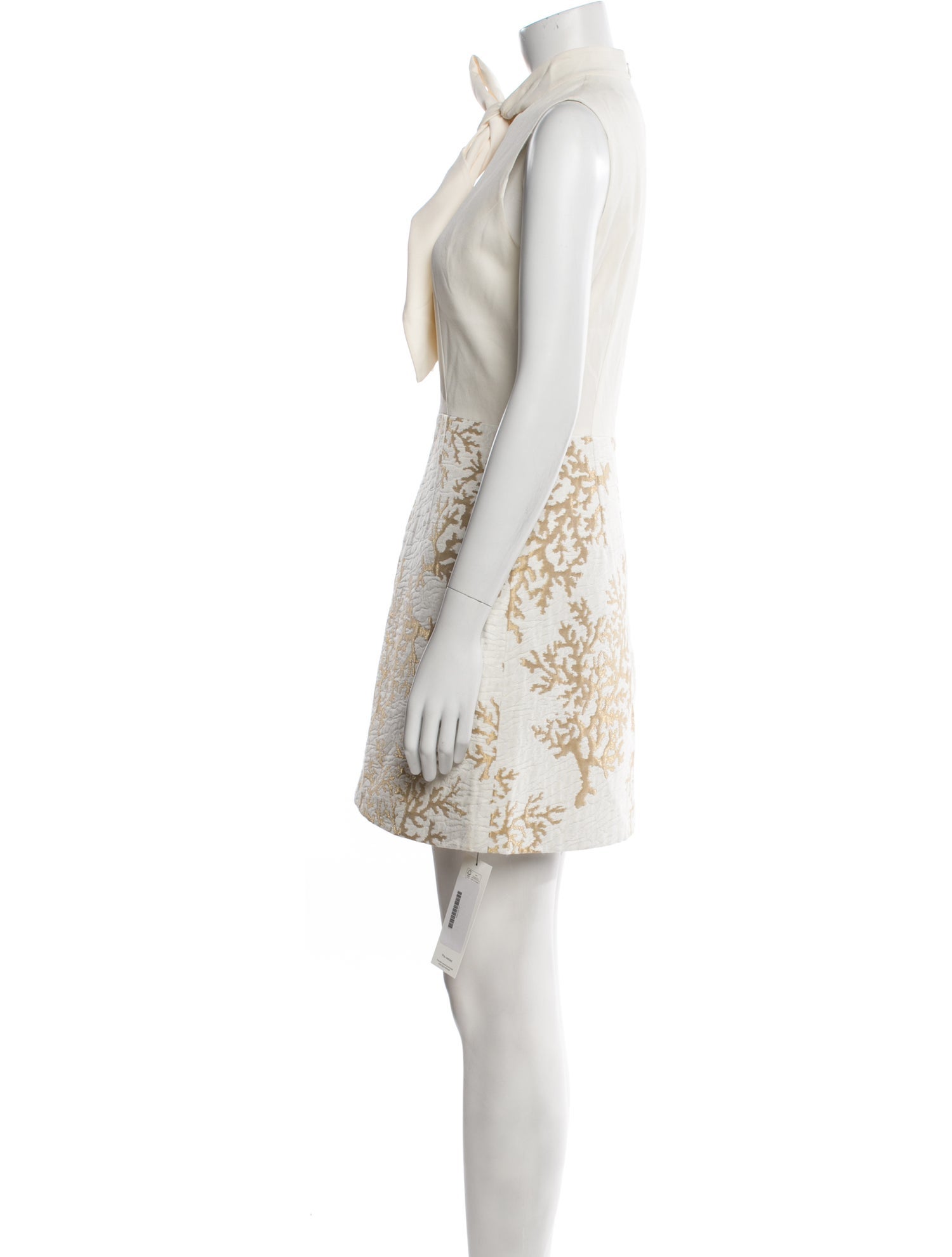 Andrew Gn Silk Mini Dress