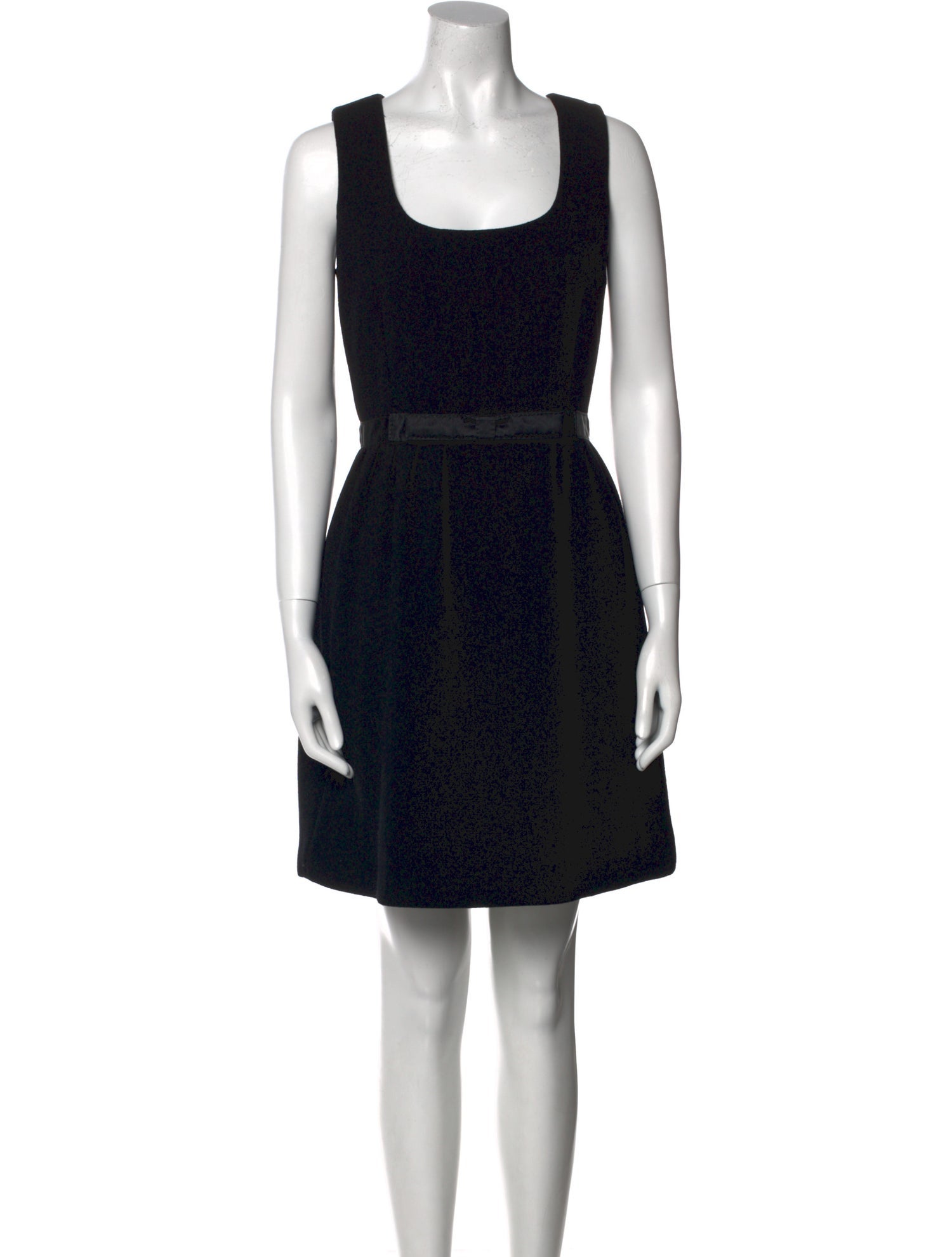 Andrew Gn Virgin Wool Mini Dress