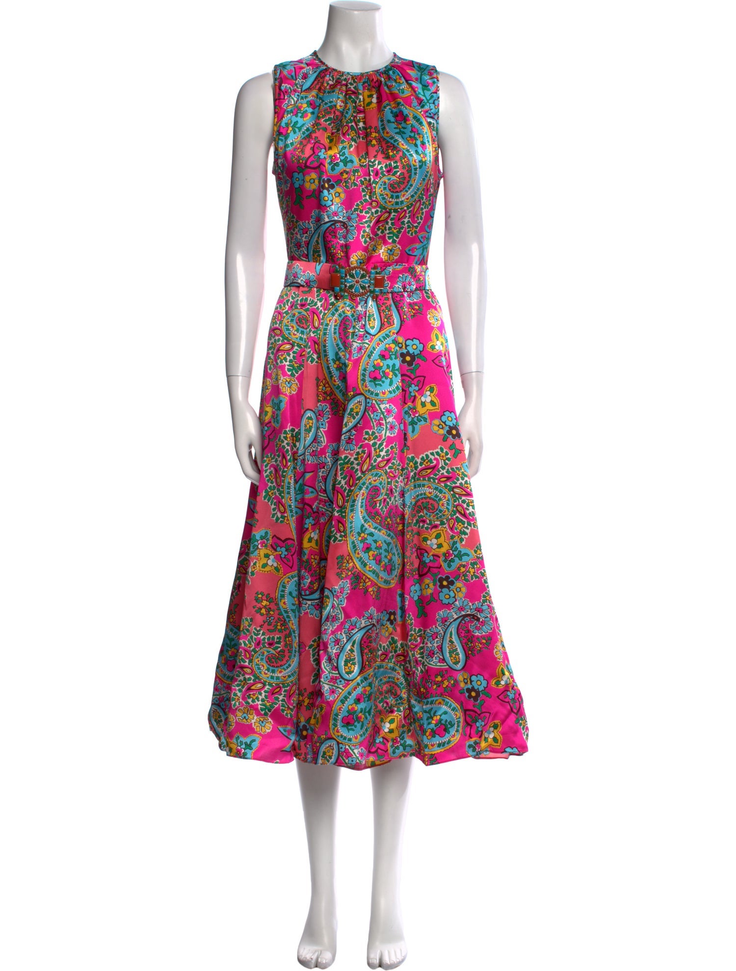 Andrew Gn Silk Long Dress w/ Tags