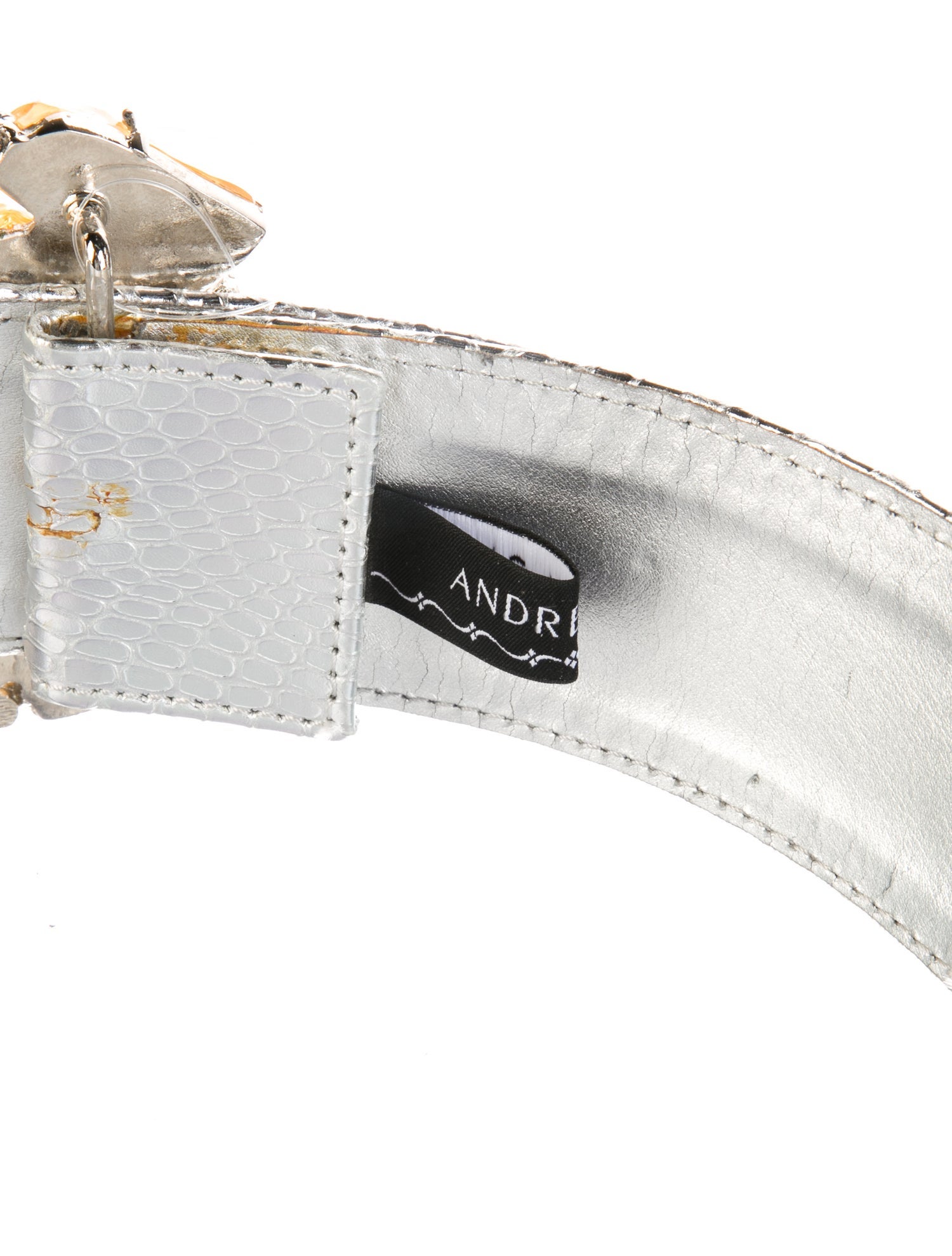 Andrew Gn Wide Leather Belt