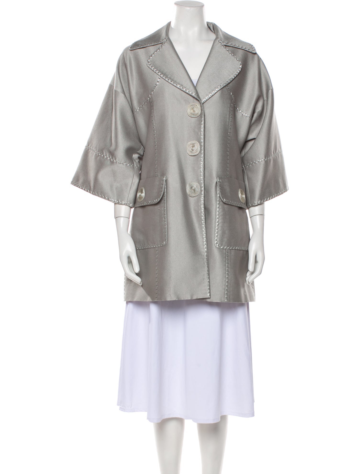 Andrew Gn Silk Evening Jacket