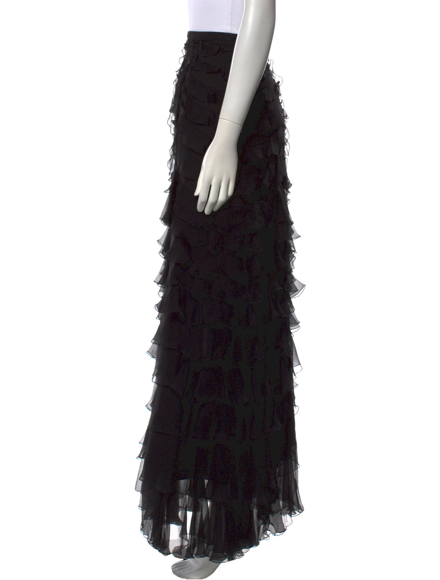 Andrew Gn Silk Long Skirt