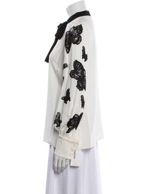 Andrew Gn Silk Printed Blouse