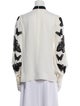 Andrew Gn Silk Printed Blouse