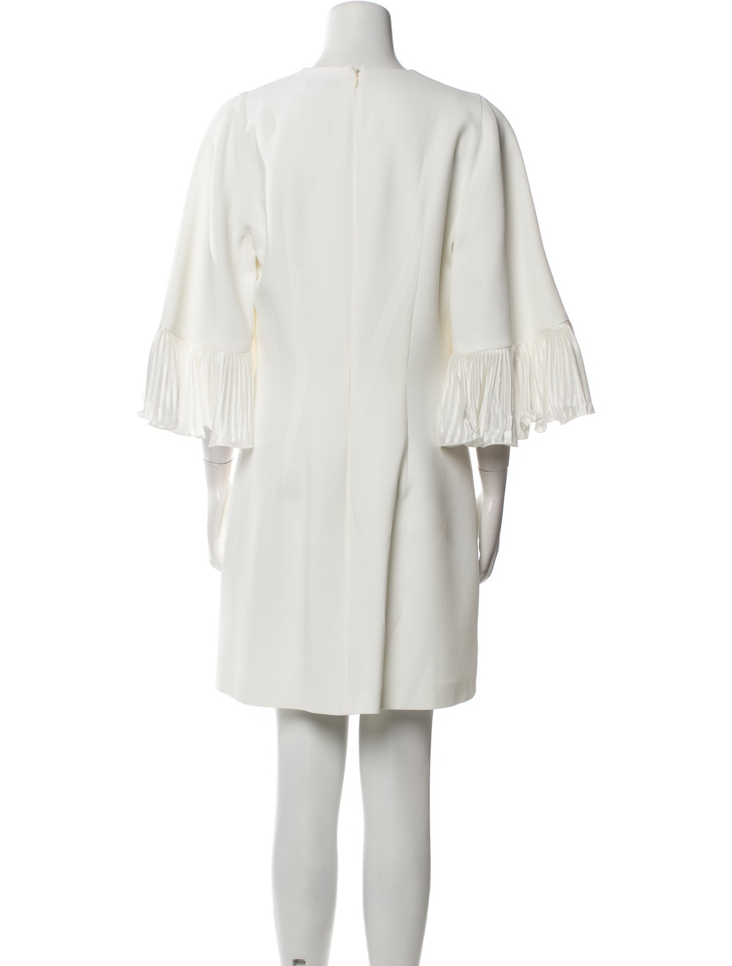 Andrew Gn Crew Neck Mini Dress