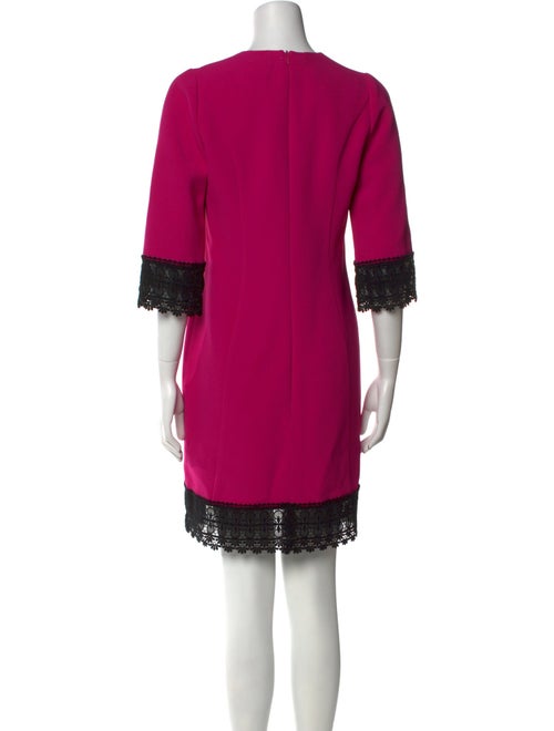 Andrew Gn Crew Neck Knee-Length Dress