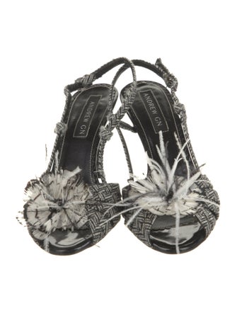 Andrew Gn Slingback Sandals