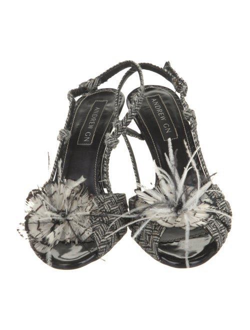 Andrew Gn Slingback Sandals