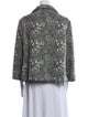 Andrew Gn Virgin Wool Tweed Pattern Evening Jacket