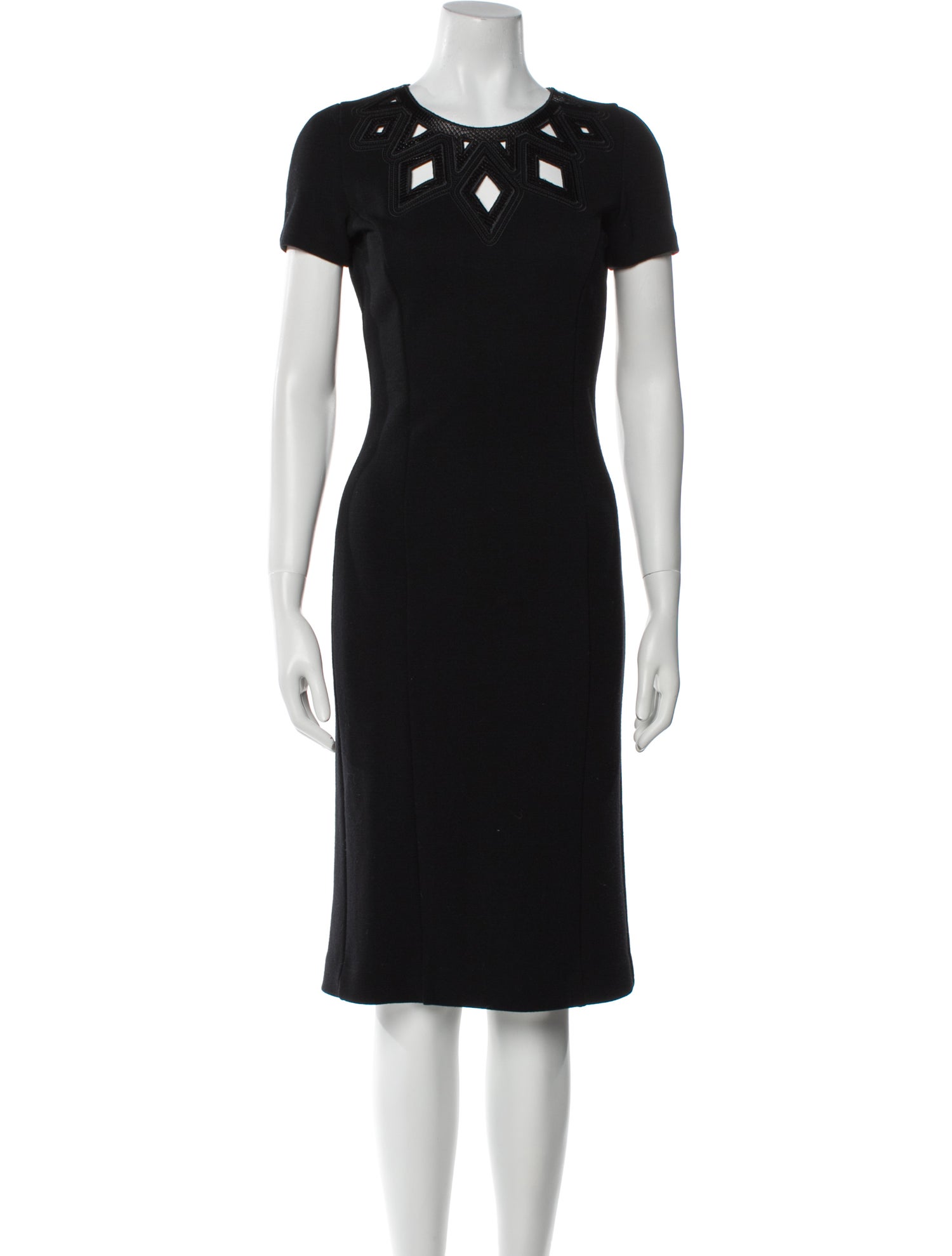 Andrew Gn Wool Midi Length Dress