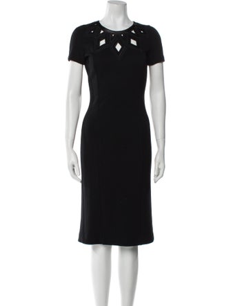 Andrew Gn Wool Midi Length Dress