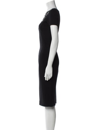 Andrew Gn Wool Midi Length Dress