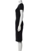 Andrew Gn Wool Midi Length Dress