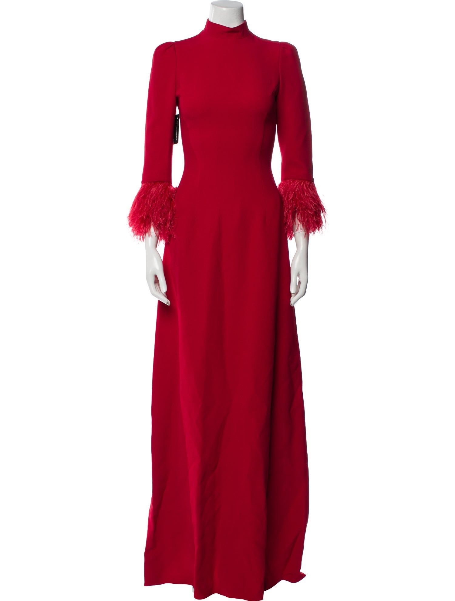 Andrew Gn Mock Neck Long Dress w/ Tags