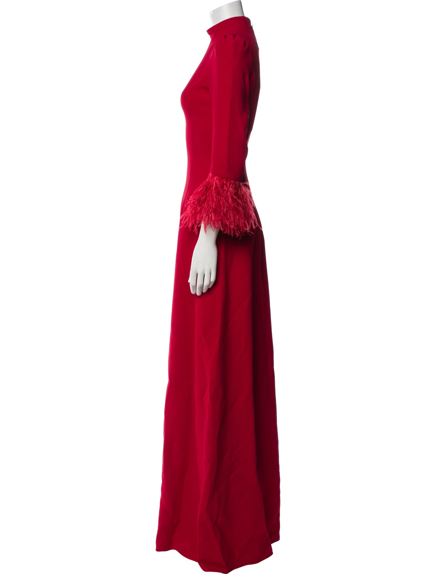 Andrew Gn Mock Neck Long Dress w/ Tags