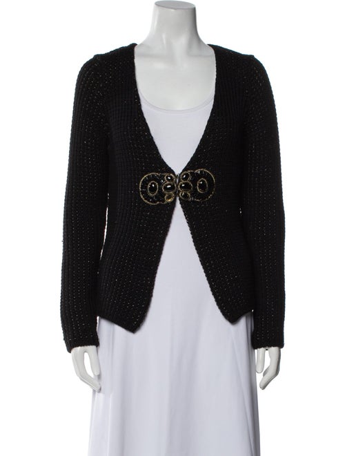 Andrew Gn Wool V-Neck Sweater