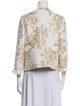 Andrew Gn Floral Print Evening Jacket