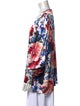 Andrew Gn Silk Floral Print Tunic
