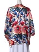 Andrew Gn Silk Floral Print Tunic
