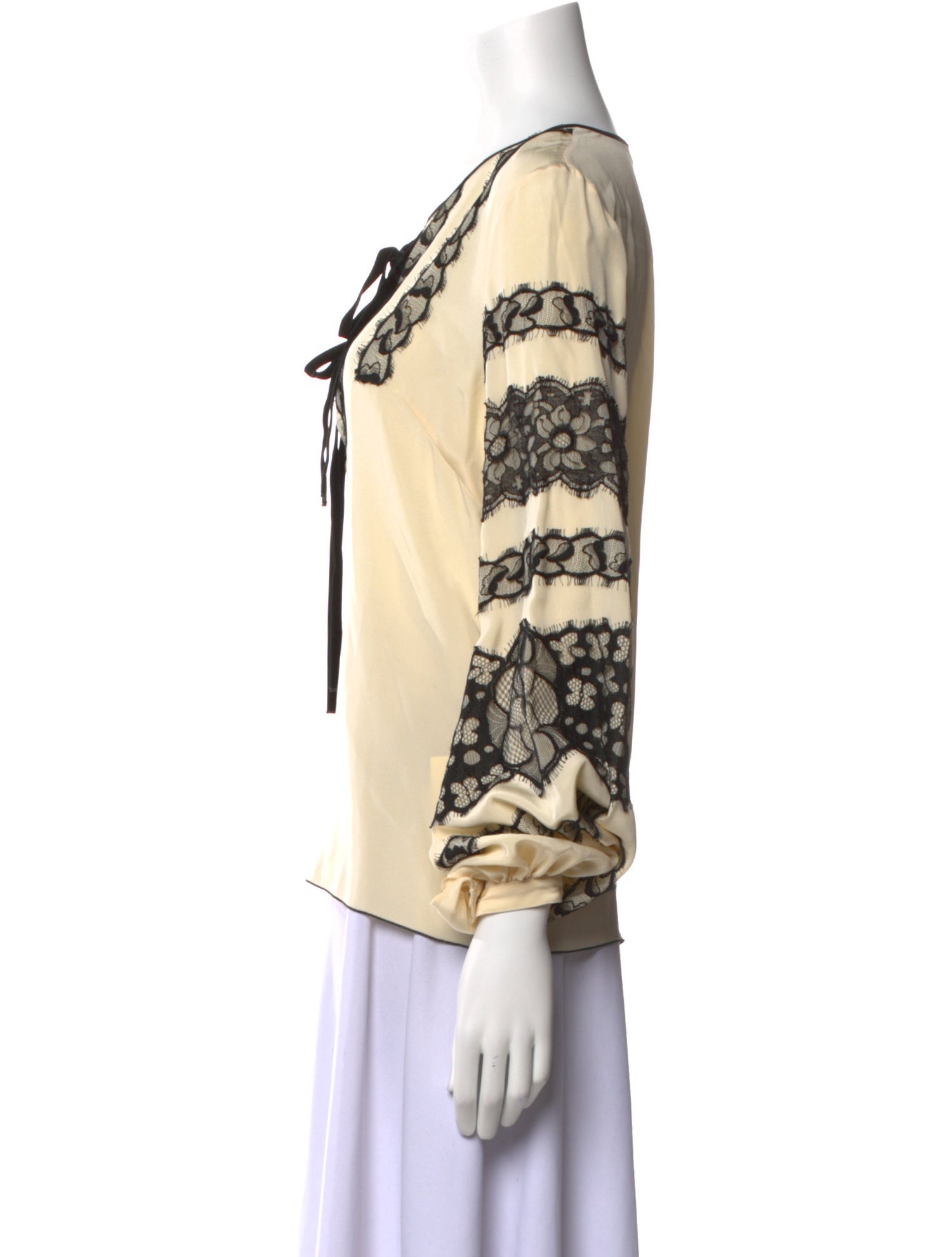 Andrew Gn Silk Printed Blouse