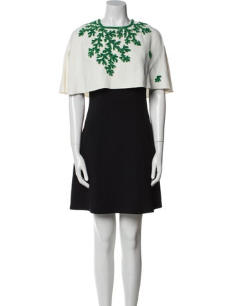 Andrew Gn Printed Mini Dress