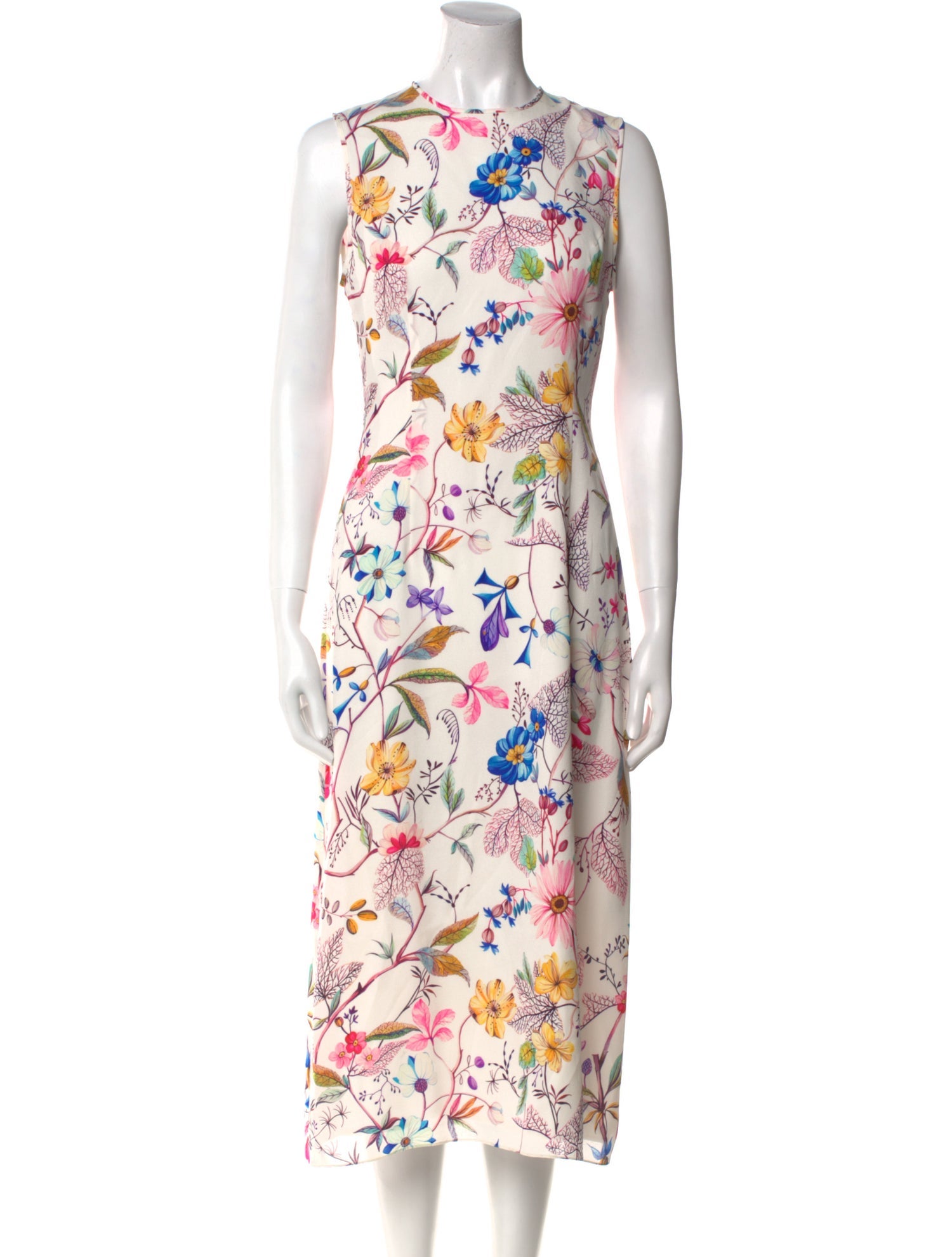 Andrew Gn Silk Long Dress