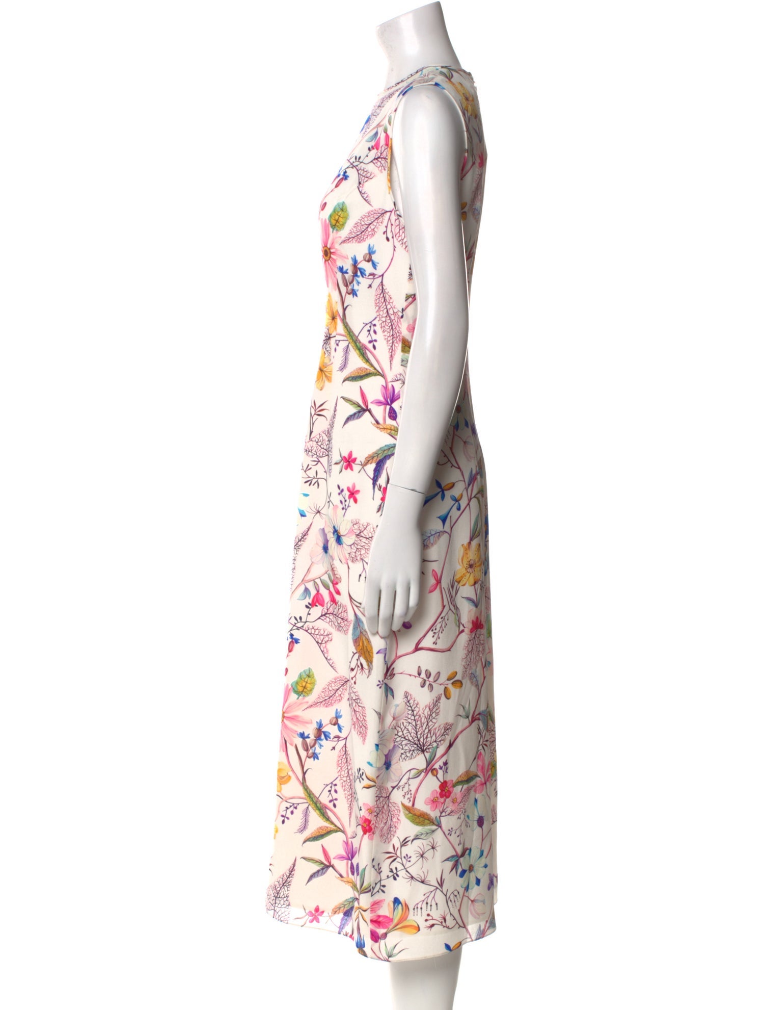 Andrew Gn Silk Long Dress