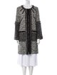 Andrew Gn Tweed Pattern Coat