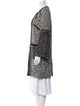 Andrew Gn Tweed Pattern Coat