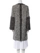 Andrew Gn Tweed Pattern Coat