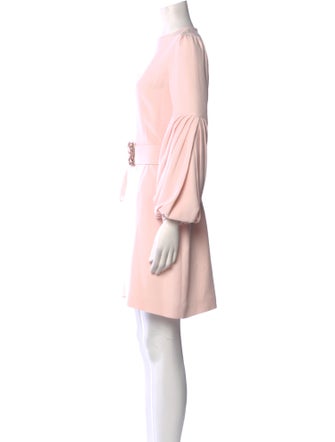 Andrew Gn Bateau Neckline Mini Dress