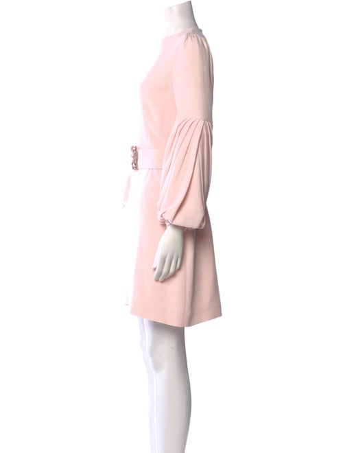 Andrew Gn Bateau Neckline Mini Dress