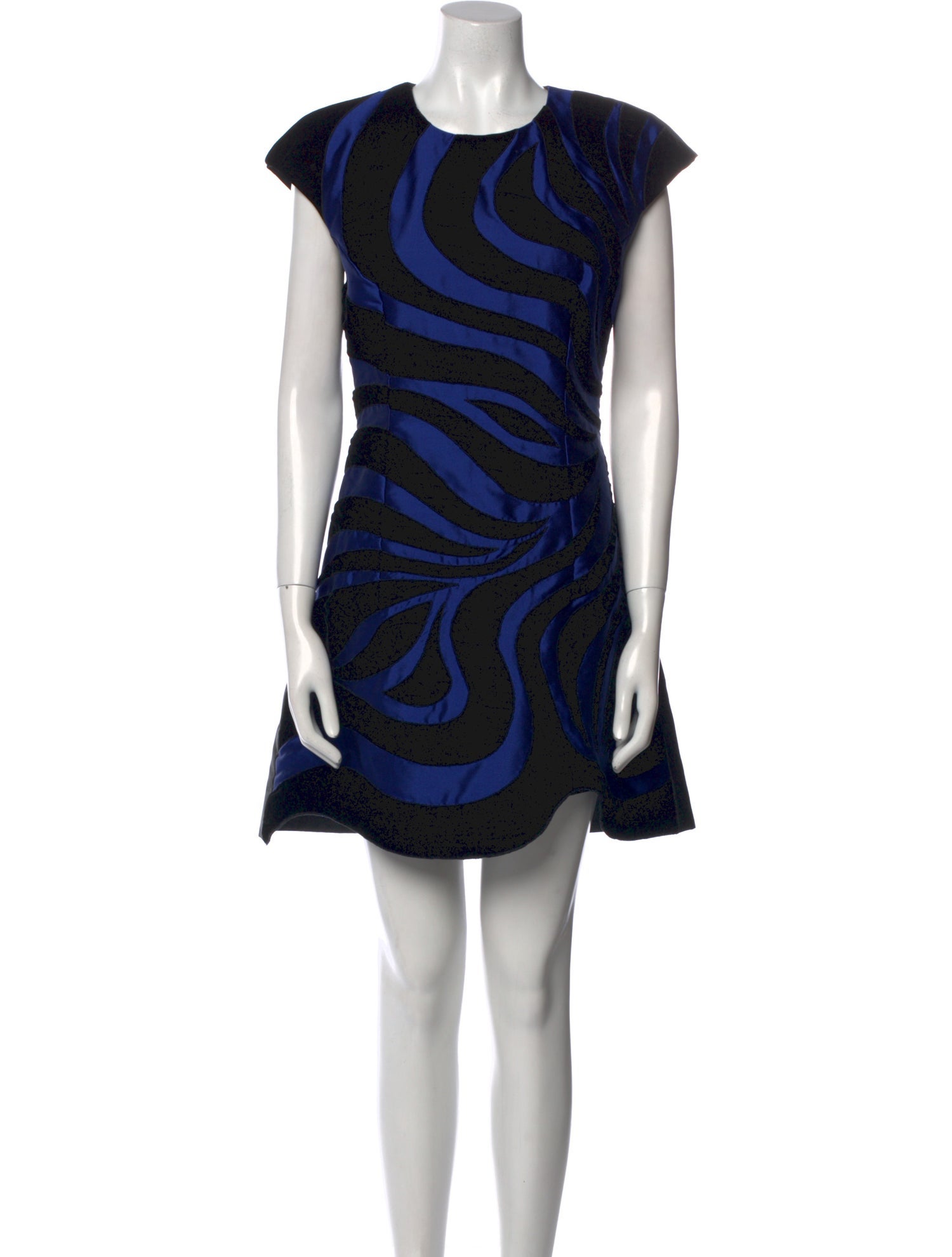 Andrew Gn Printed Mini Dress
